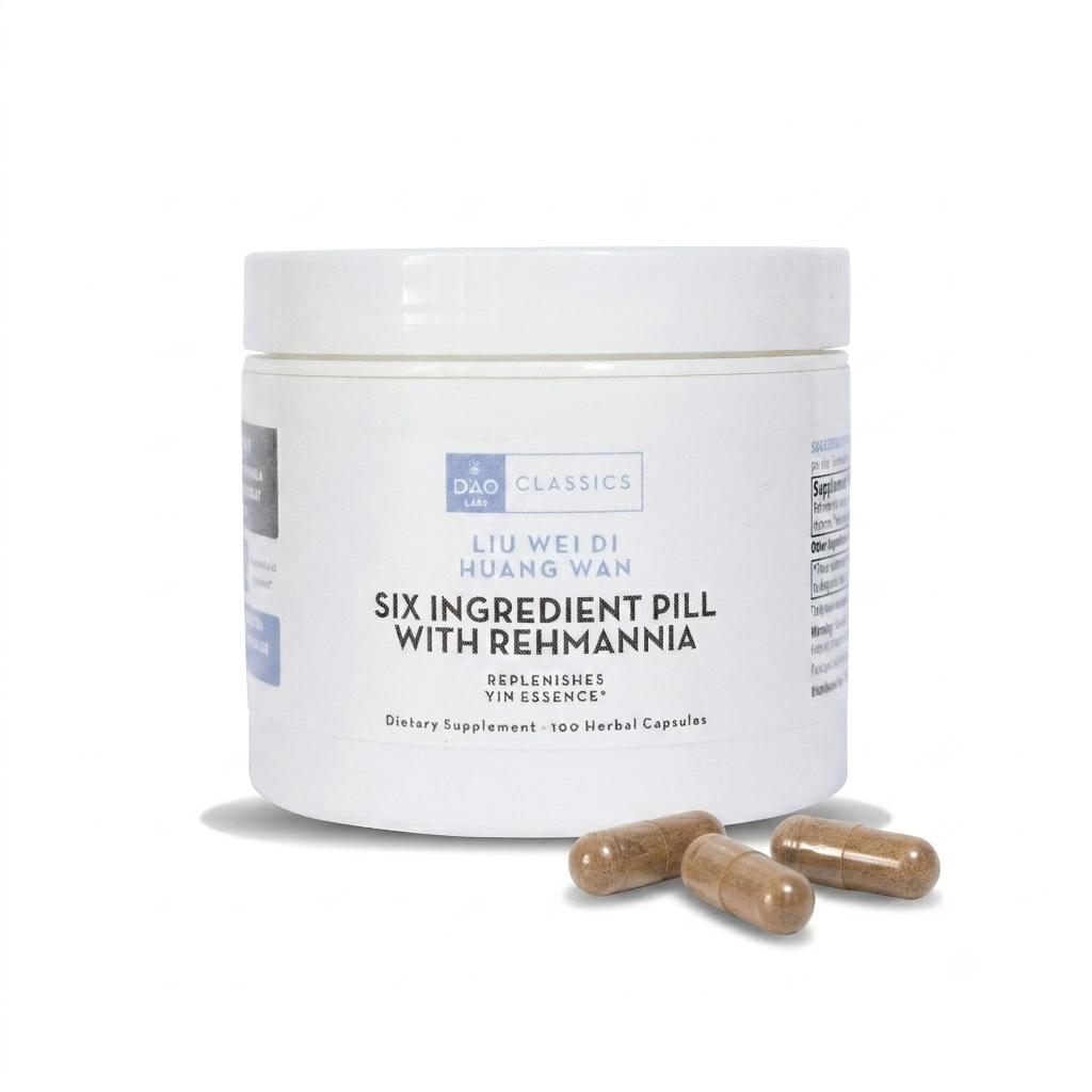 Six Ingredient Pill With Rehmannia Supplement Facts