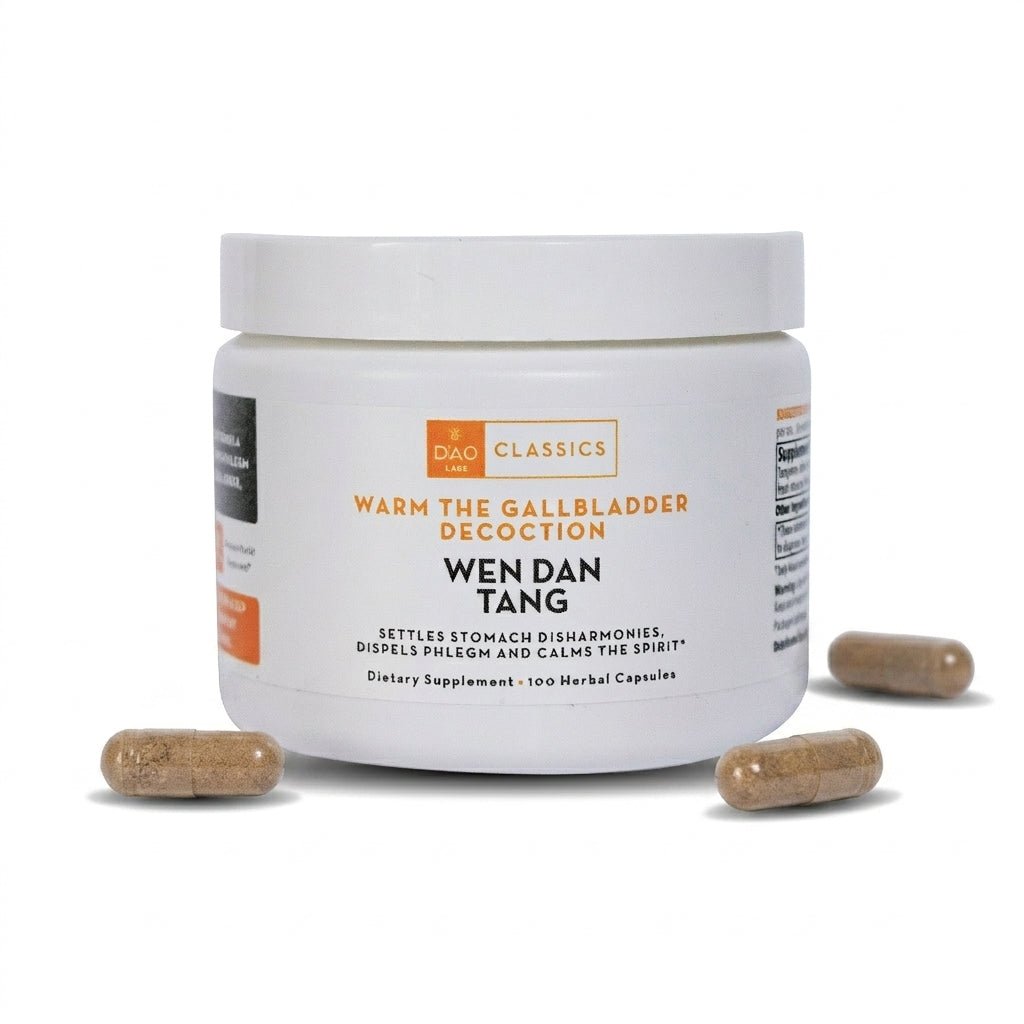 Wen Dan Tang Supplement Facts