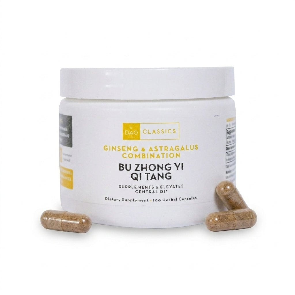 Bu Zhong Yi Qi Tang Supplement Facts