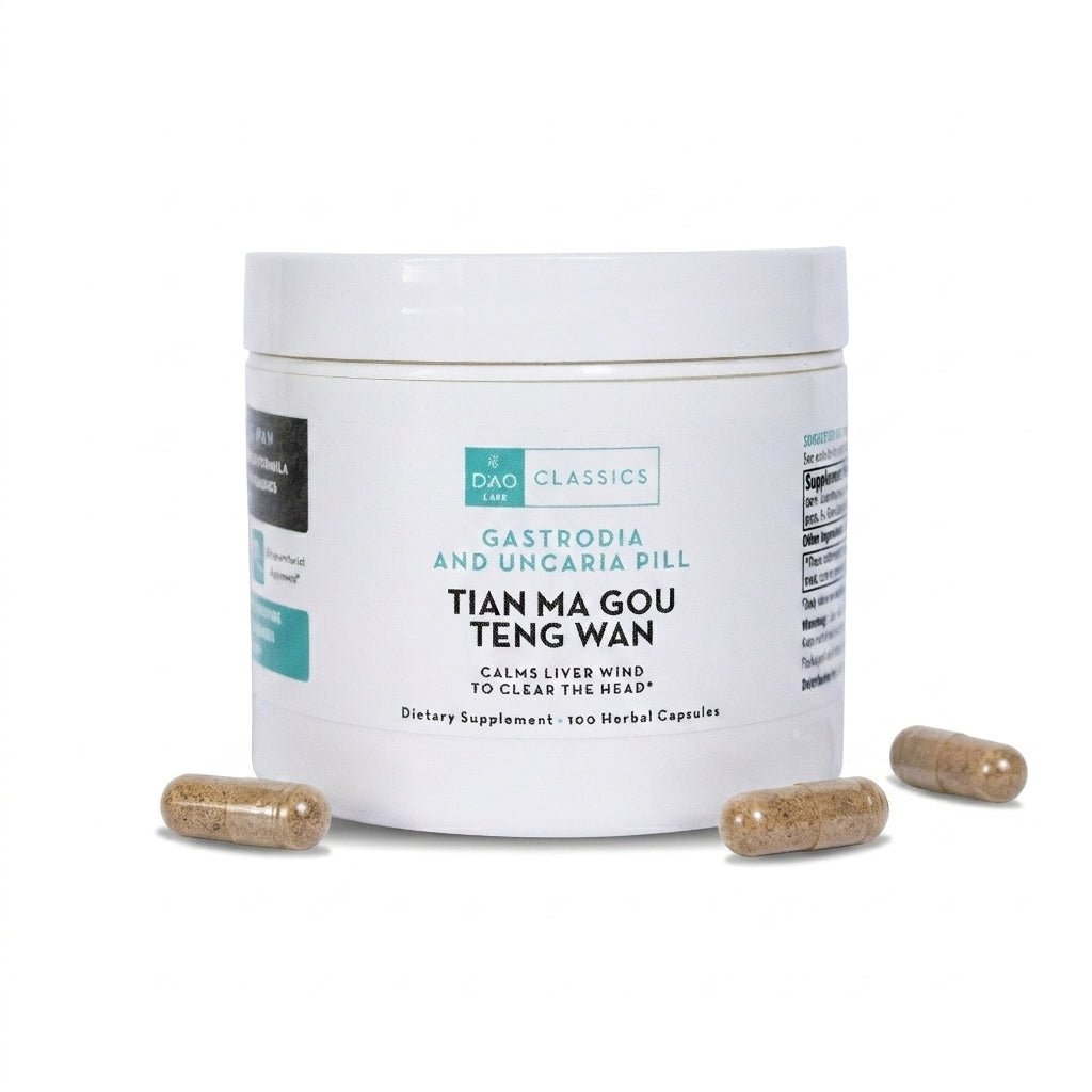 Tian Ma Gou Teng Wan Supplement Facts