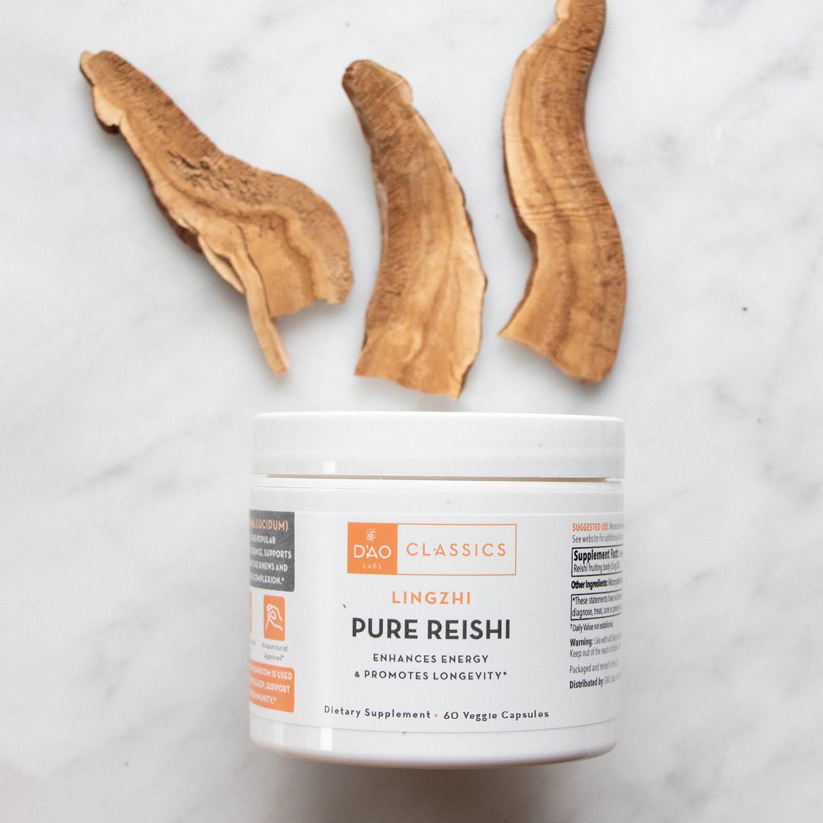 Pure Reishi Supplement Facts