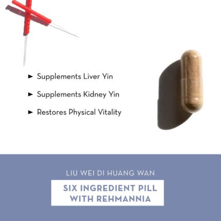 Six ingredient pill with rehmannia